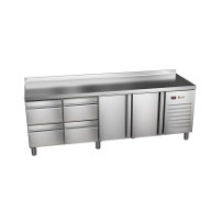 Stół chłodniczy 700 mm z szufladami GN 1/1 – ASBER ETP-7-225-24 HC SB40