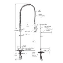Bateria prysznicowa sztorcowa linia standardowa – ASBER GD2 S1