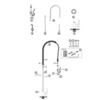 Bateria prysznicowa sztorcowa linia standardowa – ASBER GDM2 S1