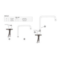 Bateria gastronomiczna linia standardowa – ASBER GML-30 S1