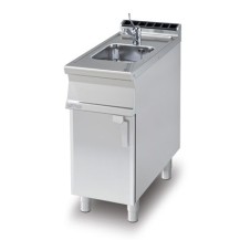 Płyta robocza ze zlewem, 400x900x900, RM GASTRO LA - 94