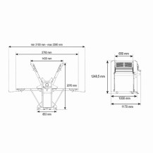 Wałkowarka piekarnicza taśmowa | wałkownica piekarnicza do ciasta Laminato Resto Quality LAMINATO