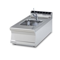 Płyta robocza ze zlewem, 400x900x280, RM GASTRO LAT - 94