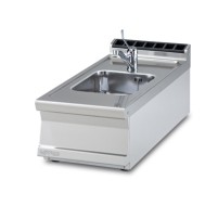Płyta robocza ze zlewem, 400x900x280, RM GASTRO LAT - 94