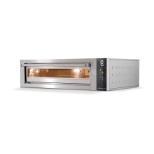 Piec do pizzy 1 komorowy na podstawie, z podwyższoną komorą 1 x 6 x 350mm / 1 x 2 x 500mm Cuppone Leonardo LN3T/1TSH