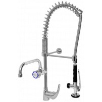 Bateria zlewozmywakowa stojąca - spryskiwacz + wylewka Hydrostop Mini 2 C