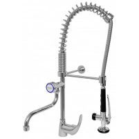 Bateria zlewozmywakowa stojąca - spryskiwacz + wylewka Hydrostop Mini 2 S
