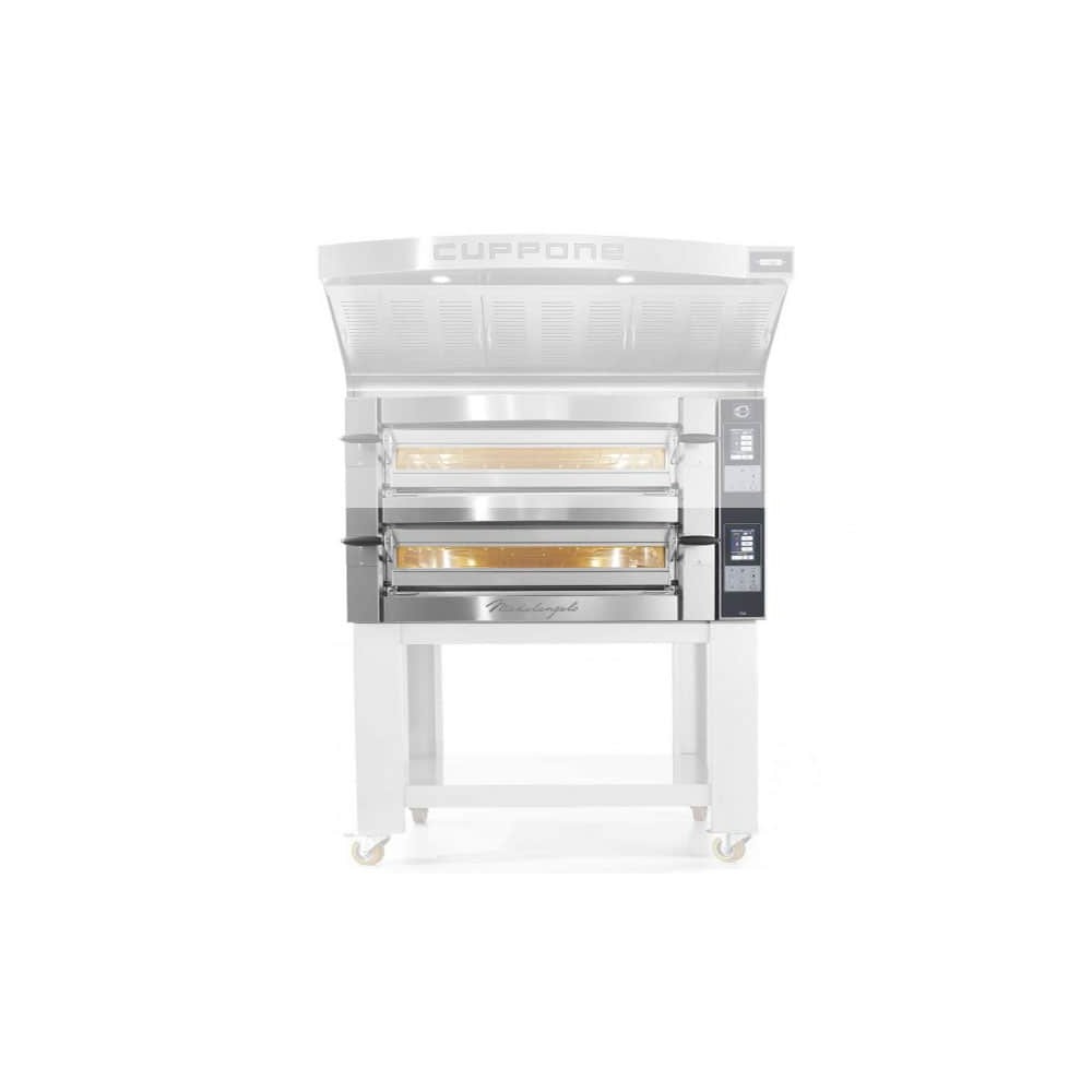 Piec do pizzy 1 komorowy, na podstawie, 6 x 350mm Cuppone Michelangelo ML635/1TS