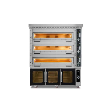 Piec piekarniczy modułowy 3-komorowy | elektryczny | 34,5 kW | 400V | 1660x1020x2050 | MT/1200/2