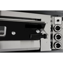 Piec do pizzy gazowy na gaz ziemny, 2 komorowy, 2 x 4 x 300mm, OEM SG66/2 MET