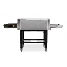Taśmowy / przelotowy 1 poziomowy piec do pizzy o wydajności 67 pizz x 350mm na godzinę, szerokość taśmy 500mm, OEM TUNNEL TL105 