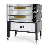 Piec do pizzy 2 komorowy, 2 x 6 x 350mm, 400V, piec szeroki, drzwi otwieranie do dołu, OEM VALIDO EVO 1235LB EM