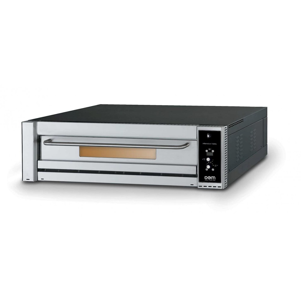 Piec do pizzy 1 komorowy, 6 x 350mm, 400V, piec głęboki, drzwi otwieranie do dołu, OEM VALIDO EVO 635SB EM