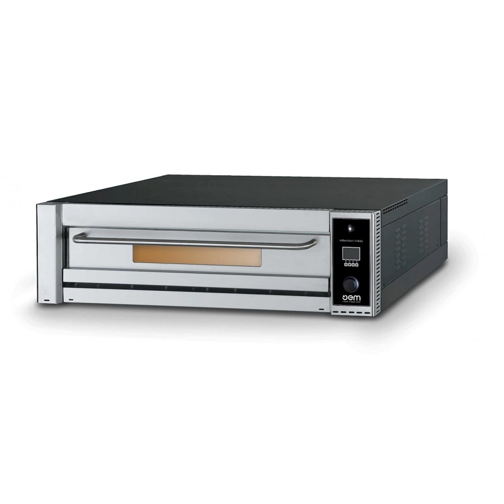 Piec do pizzy 1 komorowy, 6 x 350mm, 400V, piec głęboki, drzwi otwieranie do dołu, sterowanie cyfrowe OEM VALIDO EVO 635SB DG