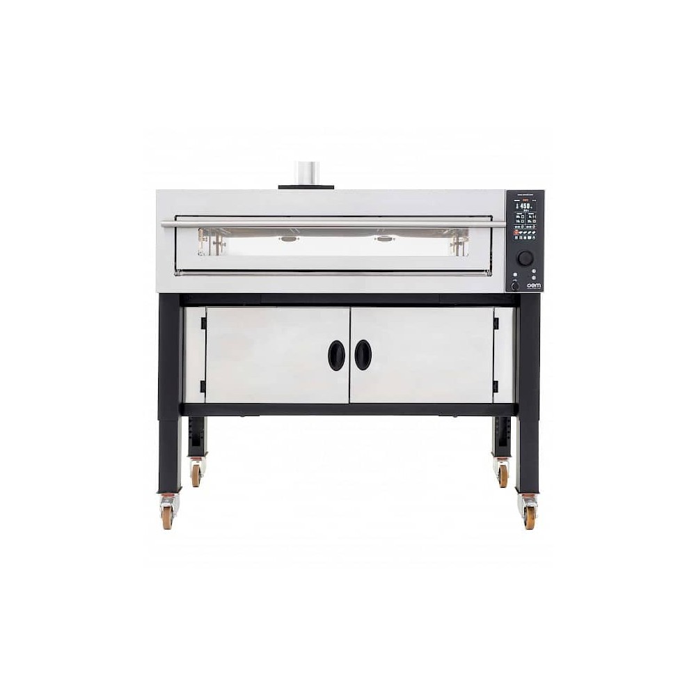 Piec do pizzy 1 komorowy, 6 x 400mm, na podstawie, sterowanie cyfrowe OEM SUPERTOP VARIO 640 L/1