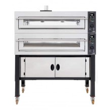 Piec do pizzy 2 komorowy, 2 x 6 x 400mm, na podstawie, sterowanie cyfrowe OEM SUPERTOP VARIO 640 L/2