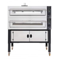 Piec do pizzy 2 komorowy, 2 x 6 x 400mm, na podstawie, sterowanie cyfrowe OEM SUPERTOP VARIO 640 L/2