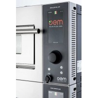 Piec do pizzy 1 komorowy, 9 x 400mm, na podstawie, generator pary, sterowanie cyfrowe OEM SUPERTOP VARIO 940/1 VA