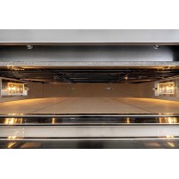 Piec do pizzy 3 komorowy, 3 x 9 x 400mm, na podstawie, generator pary, sterowanie cyfrowe OEM SUPERTOP VARIO 940/3 VA