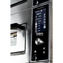 Piec do pizzy 3 komorowy, 3 x 9 x 350mm, na podstawie, sterowanie cyfrowe OEM SUPERTOP 935/3