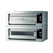 Piec do pizzy 2 komorowy, 2 x 2 x 300mm, 400V, OEM PRATICO C64 EM