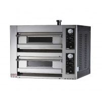 Piec do pizzy 2 komorowy, 2 x 6 x 300mm, piec szeroki, 400V, OEM DOMITOR 1230L EM