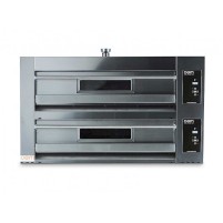 Piec do pizzy 2 komorowy, 2 x 4 x 300mm, 400V, sterowanie cyfrowe OEM DOMITOR 830 DG