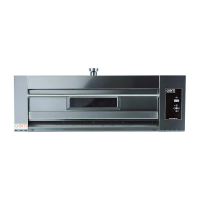Piec do pizzy 1 komorowy, 6 x 300mm, piec szeroki, 400V, sterowanie cyfrowe, OEM DOMITOR 630L DG