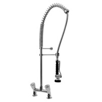 Bateria zlew.stojąca dwuotworowa - spryskiwacz Hydrostop OMEGA 03