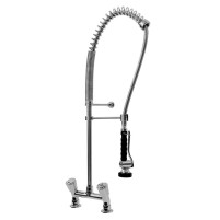 Bateria zlew.stojąca dwuotworowa - spryskiwacz Hydrostop OMEGA 03