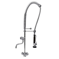 Bateria zlewozmywakowa stojąca - spryskiwacz + wylewka Hydrostop OMEGA 1.1