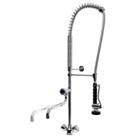 Bateria zlewozmywakowa stojąca - spryskiwacz + wylewka telesk. Hydrostop OMEGA 1.1/T