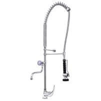 Bateria zlewozmywakowa stojąca - spryskiwacz + wylewka Hydrostop OMEGA 2