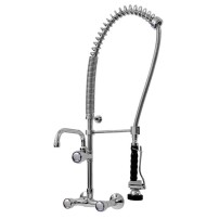 Bateria zlewozmywakowa ścienna - spryskiwacz + wylewka Hydrostop OMEGA 4