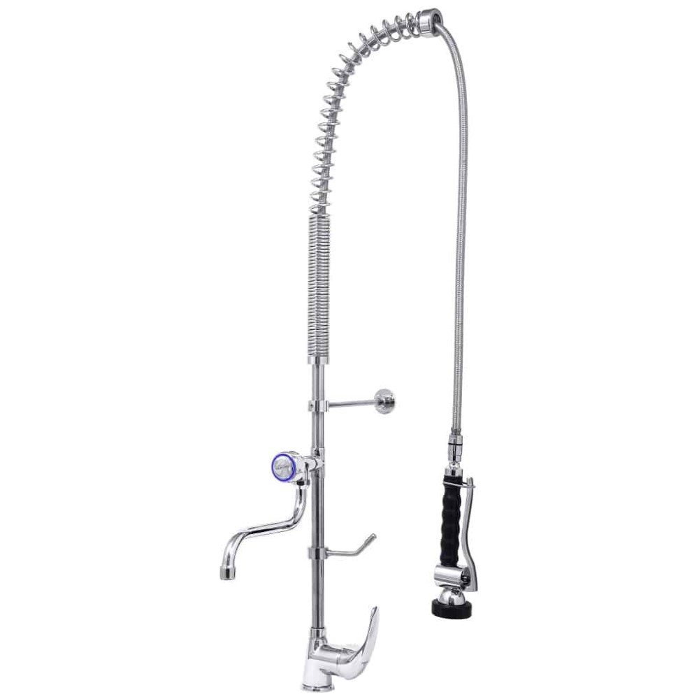 Bateria zlewozmywakowa stojąca - spryskiwacz + wylewka Hydrostop OMEGA 7