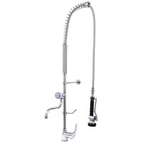 Bateria zlewozmywakowa stojąca - spryskiwacz + wylewka Hydrostop OMEGA 7