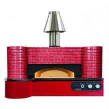 Piec do pizzy gazowy na gaz butli (LPG), 12 x 300mm / 9 x 350mm / 5 x 450mm, OEM VOLTAIRE RAVENNA MOSAICO LPG
