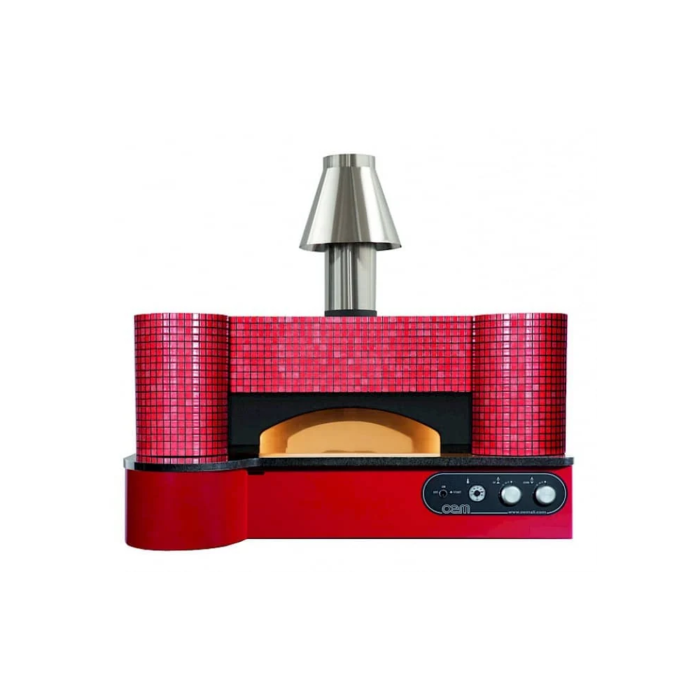 Piec do pizzy gazowy na gaz butli (LPG), 12 x 300mm / 9 x 350mm / 5 x 450mm, OEM VOLTAIRE RAVENNA MOSAICO LPG