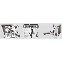 Ekspres ciśnieniowy 1-grupowy ONE 2B R-LFPP  | 1,7+1,2l | 311x458x420mm Resto Quality ONE 2B R-LFPP DUAL