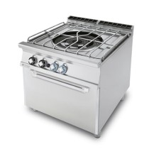 Kuchnia gazowa do paelli ﻿z piekarnikiem, 800x900x900, RM GASTRO PAF - 98 G