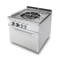 Kuchnia gazowa do paelli ﻿z piekarnikiem, 800x900x900, RM GASTRO PAF - 98 G