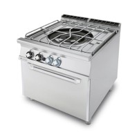 Kuchnia gazowa do paelli ﻿z piekarnikiem, 800x900x900, RM GASTRO PAF - 98 G