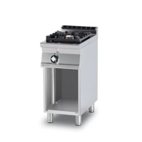 Kuchnia gazowa z szafką, 400x700x900, RM GASTRO PC1 - 74 G