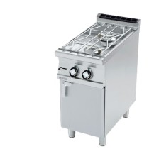 Kuchnia wodna gazowa z szafką, 400x700x900, RM GASTRO PCA - 74 GP