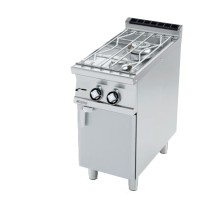 Kuchnia wodna gazowa z szafką, 400x700x900, RM GASTRO PCA - 74 GP