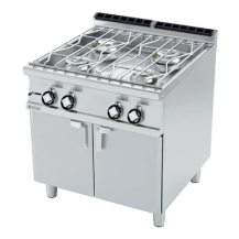 Kuchnia wodna gazowa z szafką, 800x700x900, RM GASTRO PCA - 78 GP