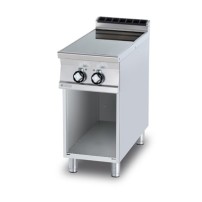 ﻿Kuchnia ceramiczna z ﻿szafką elektryczna, 400x900x900, RM GASTRO PCC - 94 ET