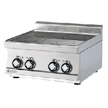 ﻿Kuchnia ceramiczna, 600x600x280, RM GASTRO PCCT - 66 ET