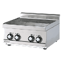 ﻿Kuchnia ceramiczna, 600x600x280, RM GASTRO PCCT - 66 ET