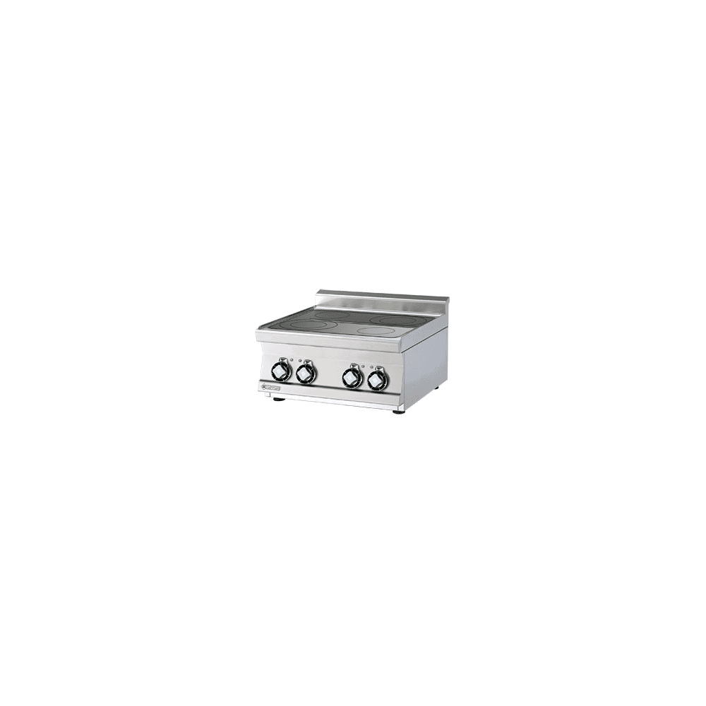 ﻿Kuchnia ceramiczna, 600x600x280, RM GASTRO PCCT - 66 ET
